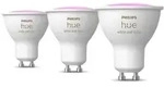 3er Pack Philips Hue White & Color Ambiance GU10 LED Reflektoren 4,2W wie 35W dimmbar