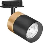Ledvance 1-Phasen Schienen Leuchtkopf Tracklight Spot Mini Cylinder GU10 Gold/Schwarz