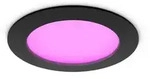 Philips Hue White & Color Ambiance Slim Einbauleuchte, 170 mm, schwarz IP44 -