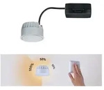 Paulmann 93072 LED Einbauleuchte Coin Nova 3 Stufen dimmbar neutalwei&szlig; 51mm