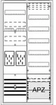 ABB STRIEBEL & JOHN BA27BM Komplettschrank, Aufputz, BKE-I, A27 2Z1V5A2,...