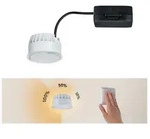Paulmann 93070 LED Einbauleuchte Coin Nova 3 Stufen dimmbar warmwei&szlig; 51mm