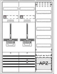 ABB STRIEBEL & JOHN DA37QG Komplettschrank, Aufputz, Dreipunkt, A37 2Z1V5A2