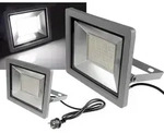 ChiliTec LED-Fluter SlimLine "CTF-SLT 99" silber 100W, 9230lm, 4000K,...