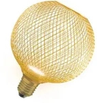 Osram E27 Kugellampe DECOR LED FLAT GLOBE 125 GOLD 3.5W