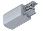 Paulmann 91358 ProRail3 Einspeiser Ende rechts Silber Metall Kunststoff 3-Phasen