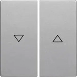 Berker 16256084 Wippen m Aufdruck Symbol Pfeil Q.x alu