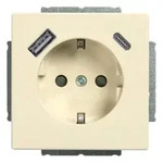 Busch-Jaeger 20 EUCB2USBAC-82 SCHUKO&reg;-/USB-A+C Steckdose