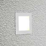 EVN LED Wand Einbaustrahler warmwei&szlig;es Licht in wei&szlig; IP20 2.2W 3000K