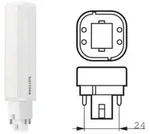 Philips CorePro LED PLC 4Pin G24q-2 6.5W 3000K warmwei&szlig;es Licht f&uuml;r EVG