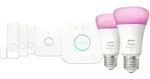 Philips Hue Starter Set mit 2 x E27 RGBW Lampen dimmbar 9W wie 60W & Bridge &