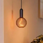 OSRAM E27 DECOR LED Lampe SPIRAL FILAMENT GLOBE 125 BLACK dimmbar 3.5W wie 14W...