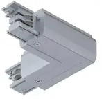 Paulmann 91371 ProRail3 L-Verbinder Erde innen Silber Metall Kunststoff 3-Phasen