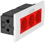 OBO Bettermann 6119435 SDE-RW D0RT3B Steckdoseneinheit AR45 3fach 0&deg; mit