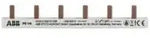 ABB PS1/6 Phasenschiene 1-phasig, 6 Pins, 10 mm2 Phasenfolge L1-L1-...