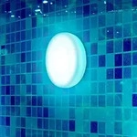 New Garden Papaya LED Pool-Lampe Akku Fernbedienung warmwei&szlig;es und Multicolor...