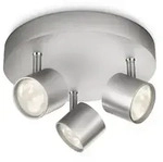 Philips myLiving LED Deckenstrahler Star 3-flammig aus Aluminium mit schwenkbaren