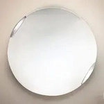 Klassische Fox Wand- und Deckenleuchte mit gew&ouml;lbtem Glasschirm in Weiss &Oslash;40cm von