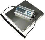 ChiliTec Paketwaage / Versandwaage "CT PW-120" 0,2-120kg, 27x27cm Edelstahl-Platte
