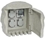 EVN 3-fach Funk-Energieverteiler in Steinform 2303FE2