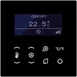 JUNG TRD LS 9248 SW KNX Raumtemperaturregler Fan Coil Serie LS schwarz