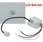ChiliTec Einbau-Bewegungsmelder "CT-PIR Mini 12V" 12V DC, 1-60W, LED geeignet, wei&szlig;