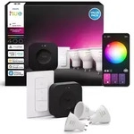 Philips Hue White & Color Ambiance Starter Set mit 3 x GU10 RGBW Lampen 4,2W wie 35W