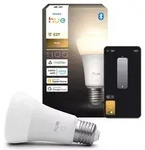 Philips Hue E27 LED Lampe 9,5W wie 75W warmwei&szlig;es Licht dimmbar