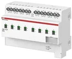 ABB SA/S8.16.6.2 Schaltaktor, 8fach, 16 A, C-Last mit Energiefunktion, REG