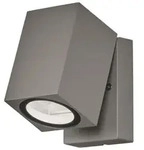 OSRAM Wandleuchte Endura Classic Cube in Silber mit verstellbarem Lampenkopf