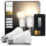 2er Set Philips Hue E27 LED Lampen 9,5W wie 75W warmwei&szlig;es Licht dimmbar