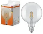 Osram E27 LED STAR RETROFIT GLOBE125 Filament-Kugellampe 2700K 3,4W wie 40W...