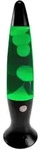 ChiliTec Lavalampe "CTL Funky LED" 40cm RGB Wasser & Wachs: Klar, Body: schwarz