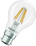 OSRAM LED Gl&uuml;hbirne B22d Bajonett Star Classic A 40 Filament 3,4W wie 40W...