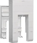Hager Zusatzraum 10+2+2 f&uuml;r BKE-A mittig, 1St