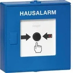 Hager BEKA Funk-Druckknopfmelder, Hausalarm, blau, f&uuml;r Gefahrenmeldesysteme