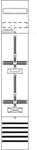 ABB STRIEBEL & JOHN DF19C11 Z&auml;hlerfeld 9RE 1Z1R, vorverdrahtet mit Z&auml;hlerkreuz,