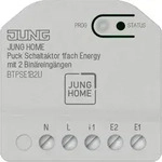 JUNG HOME Puck Schaltaktor 1fach Energy mit 2 Bin&auml;reing&auml;ngen BT P SE1 B2 U
