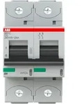 ABB S802C-C50 Hochleistungs-Sicherungsautomat, 50A, C, 415V AC=Icu 25 kA, 2P