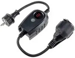 ChiliTec Zwischenstecker mit D&auml;mmerungsschalter und Zeitvorwahl (1- 9 Std.) &uuml;ber