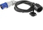 ChiliTec CEE auf Schutzkontakt-Kupplung 1,5m 230V, Adapter f&uuml;r Wohnwagen, Camping