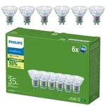 6er Set Philips UltraEfficient LED GU10 Spot 6er-Pack 2,3W wie 35W 36&deg; 2700K