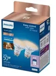 Philips 2er Set WIZ GU10 Smart Strahler warm- bis kaltwei&szlig;e Licht 2700-6500K...