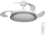 OSRAM Ceiling Fan Cierzo 1220 mm 60W CCT RGB Deckenventilator mit LED-Licht und