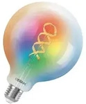 OSRAM E27 SMART+ MATTER LED-Lampe Globe 125 Filament kompatibel mit Google,...