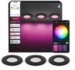 Philips Hue Slim Einbauleuchte 90 mm 3er-Pack RGBW Smart Home