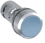 ABB CP1-30L-11 Drucktaster, tastend, flach, blau, 1 Schlie&szlig;er +1 &Ouml;ffner