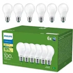 6er Set Philips LEDclassic UltraEfficient A60 E27 7,3W 1535lm 2700K Matt &ndash;...