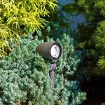 EVN Gartenspot f&uuml;r GU10 Leuchtmittel anthrazit IP54 Mit 1,8m Zuleitung mit