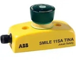 ABB Smile 11 SA Tina Maschinen-Stopp-Taster 1 x 5-poliger Stiftstecker M12 mit
